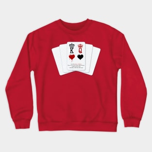 Queen of Hearts Crewneck Sweatshirt